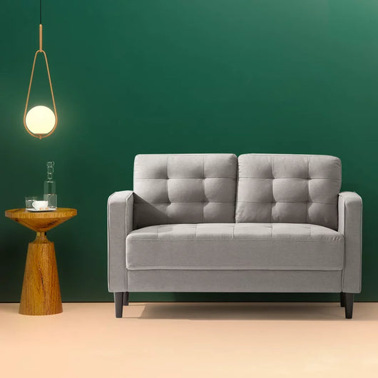 Zinus Benton Loveseat, Stone Grey**New in box**