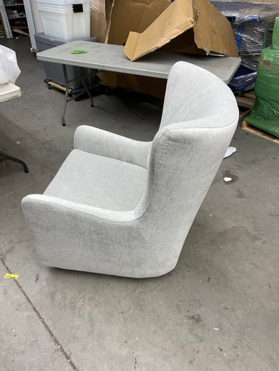 Stone & Beam Kingsepp Upholstered Glider, 30.7"W, Navarro Oyster  brand new