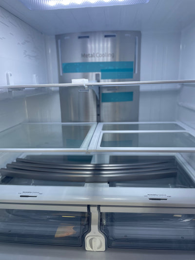 Samsung 28CuFt 4-Door French Door Refrigerator with 21.5in Touch Screen Family Hub!

-Brand new, still cover in factory plastics