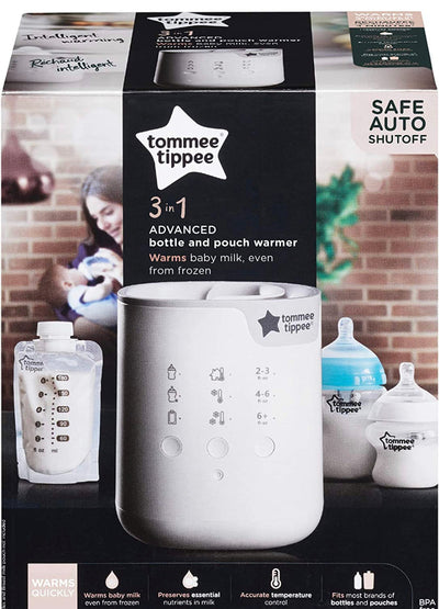 Tommee Tippee 3 in 1 Advanced Baby Bottle & Pouch Warmer- NEW IN BOX!!!