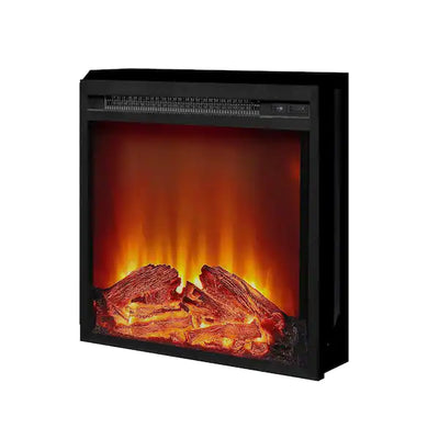 AltraFlame 18 in. x 18 in. Glass Front Electric Fireplace Insert, Black- NEW IN BOX!!!