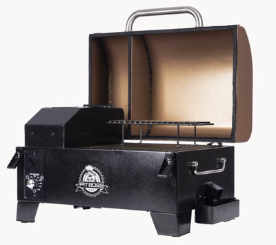 Pitboss Boss Portable Tabletop Pellet Grill, Copper!! NEW IN BOX!!