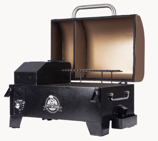 Pitboss Boss Portable Tabletop Pellet Grill, Copper!! NEW IN BOX!!
