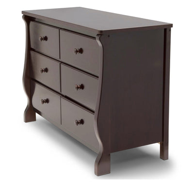 Delta Children 6-Drawer Dresser dark Chocolate (new in the box)