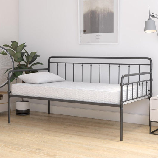 DHP Sleep 6" Thermobonded Polyester Padded Mattress, Twin Size**New damaged from shipping**