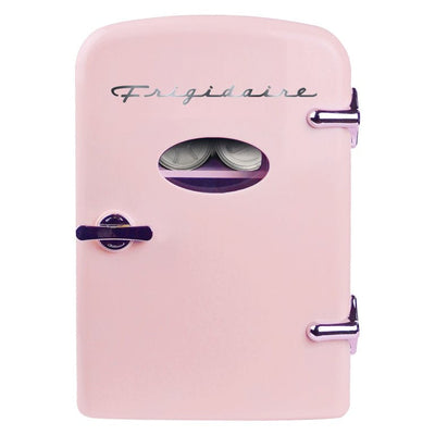 Frigidaire Portable Retro 6-can Mini Cooler, EFMIS129, Pink**New In box**