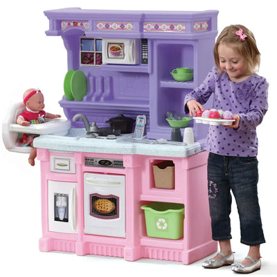 Step2 Little Bakers Kids Play Kitchen with 30 Piece Accessory Play Set**New in Box**