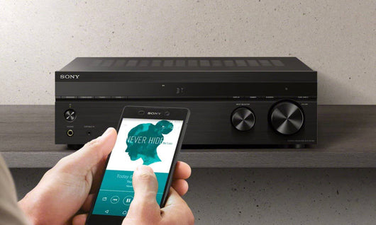 Sony 2-ch Home Stereo Receiver with Phono Inputs & Bluetooth Black!! NEW IN BOX!!