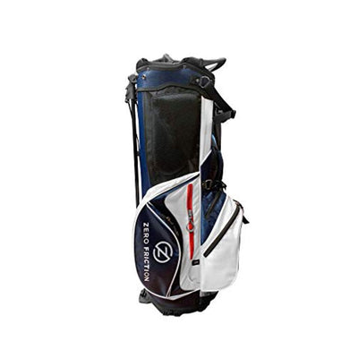 Zero Friction Navy Golf Stand Bag, Bonus 40 In. Golf Towel and Men's Universal-Fit Glove Included**New**