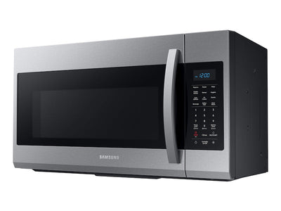 Samsung 1.9 cu. ft. Over-the-Range Microwave with Sensor Cooking in Stainless Steel- new in the box - stainless steel finish   model - ME19R7041FS