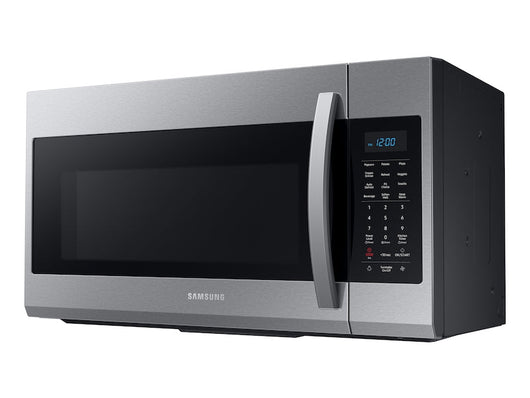 Samsung 1.9 cu. ft. Over-the-Range Microwave with Sensor Cooking in Stainless Steel- new in the box - stainless steel finish   model - ME19R7041FS
