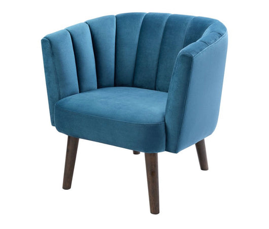 Better Homes & Gardens Beacon Lounge Chair, Blue- NEW AND ASSEMBLED!!!