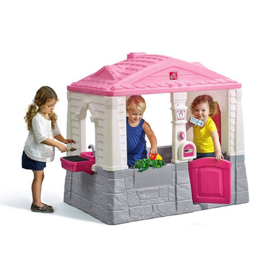 Step2 Neat and Tidy Pink Cottage Playhouse, for Toddlers**New in box**