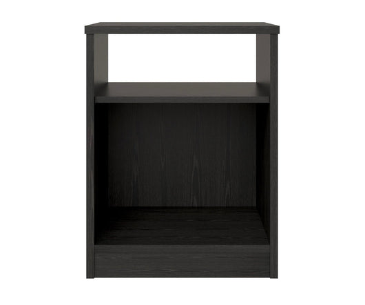 Mainstays Classic Nightstand, Black Oak