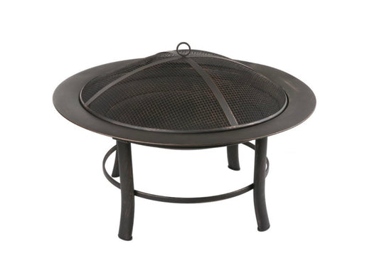 Mainstays 28" Fire Pit with PVC Cover and Spark Guard- **New in box**