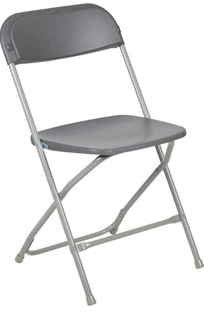 Flash Furniture Hercules Hercules™ Series Plastic Folding Chair - Grey - 9 Pack 250LB Weight Capacity Comfortable Event Chair-Lightweight Folding Chair!  -Brand new in the box (9 Pack)