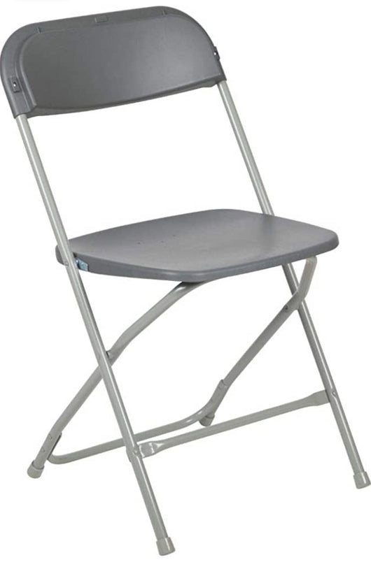 Flash Furniture Hercules Hercules™ Series Plastic Folding Chair - Grey - 9 Pack 250LB Weight Capacity Comfortable Event Chair-Lightweight Folding Chair!  -Brand new in the box (9 Pack)