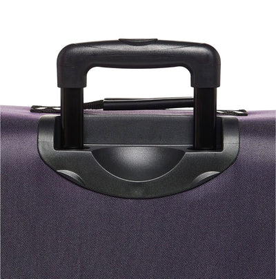 American Tourister Pop Max Softside Luggage with Spinner Wheels, Purple, 3-Piece Set (21/25/29)- NEW OUT OF BOX!!!