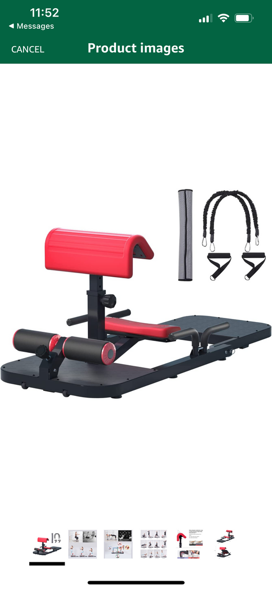 seanleecore Multi-Function Deep Sissy Squat Machine Home Gym Hip Thrust Machine Booty Sprout Home Workout Equipment for Women & Men- NEW AND ASSEMBLED!!!!