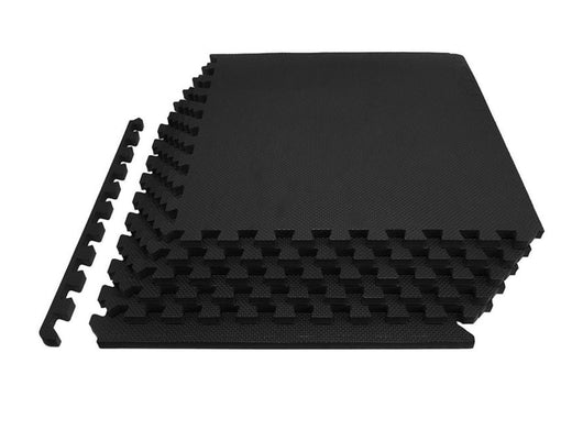Everyday Essentials 1/2 In., Thick Flooring Puzzle Exercise Mat with High Quality EVA Foam Interlocking Tiles, 36pc- Lightly Used, Still functionable!