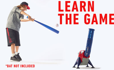 Franklin Sports Kids Pitching Machine - Plastic Baseball Pitching Machine for Kids Batting Practice - MLB Power Pitcher with Adjustable Speeds**New in box**