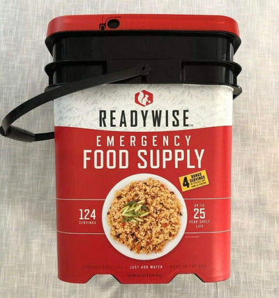 ReadyWise 124 Serving Ultimate Preparedness Pack, 25 Year Shelf Life- NEW!! (Missing 2 Packets)