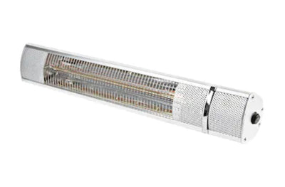 Comfort Zone  5120-BTU 120-Volt Silver Carbon Fiber Electric Patio Heater- NEW IN BOX!!!