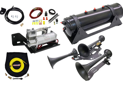 Kleinn Air Horns, Fits 17-20 Ford Raptor Train Horn Kit (RPTR-734)!! NEW IN BOX!!