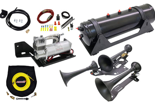 Kleinn Air Horns, Fits 17-20 Ford Raptor Train Horn Kit (RPTR-734)!! NEW IN BOX!!