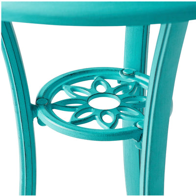 The Pioneer Woman Goldie 3-Piece Garden Bistro Set, Teal!! NEW IN BOX!!