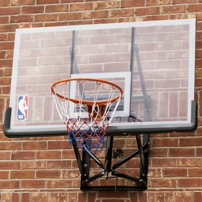 NBA Official 54 In. Wall-Mounted Basketball Hoop with Polycarbonate Backboard**New in box**