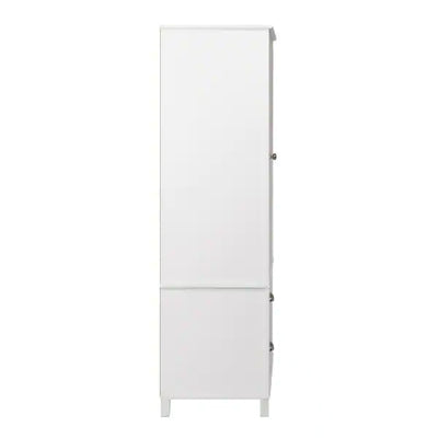 Prepac Yaletown White Armoire- NEW IN BOX!!!