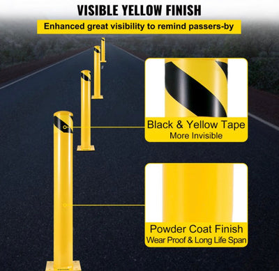 VEVOR S42 inch Height Bollard Post- NEW IN BOX!!!