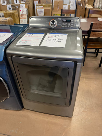 Samsung  7.4-cu ft Electric Dryer (Platinum)- used - 2016 model