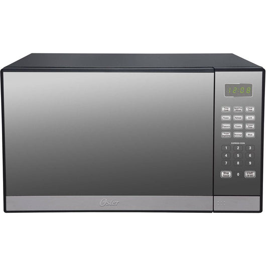 Oster 1.3 Cu. ft. Stainless Steel with Mirror Finish Microwave Oven with Grill**New,used very few times**