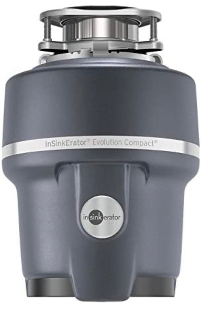 InSinkErator Garbage Disposer Compact 3/4 HP Evolution Compact, Gray!! NEW IN BOX!!