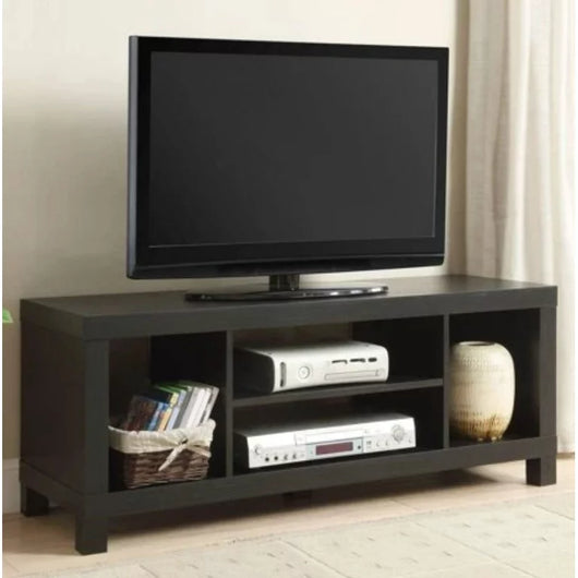 Mainstays TV Stand for TVs up to 42", Black Oak**New in box**