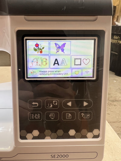 Brother Computerized Sewing and Embroidery Machine, Wireless LAN Connected, 193 Built-in Embroidery Designs, 241 Built-in Stitches, 3.7" LCD Touchscreen Display!! LIGHTLY USED(SOME MINOR ACCESSORIES ARE MISSING BUT MAJOR PARTS ARE ALL THERE)!!
