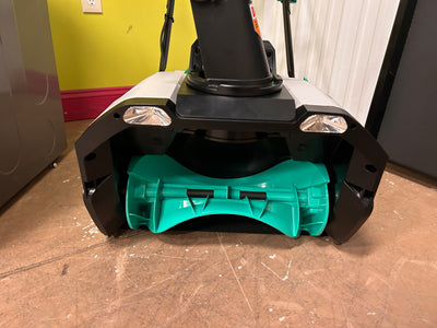 Litheli Cordless Snow Blower, 2x20V (40V) 20 Inch Snow Thrower with Brushless Motor Electric Snow Remove Machine, 2 x4.0 Ah Batteries & Charger!  -Brand new and assembled