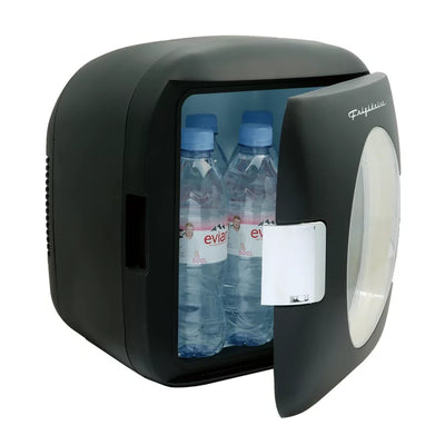 Frigidaire Portable Retro 12-Can Mini Cooler, EFMIS462, Black**New in box**