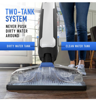 Hoover PowerDash Pet Hard Floor Cleaner Machine, Wet Dry Vacuum, FH41000, White**New in Box**
