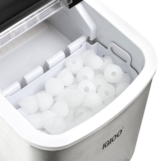Igloo IGLICEB33BK 33-Pound Automatic Portable Countertop Ice Maker Machine, Black- Lightly Used, Very Clean!!!
