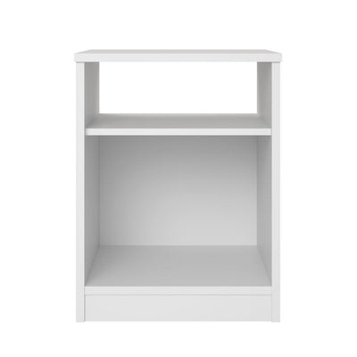 Mainstays Classic Open Shelf Nightstand, White**New in Box**