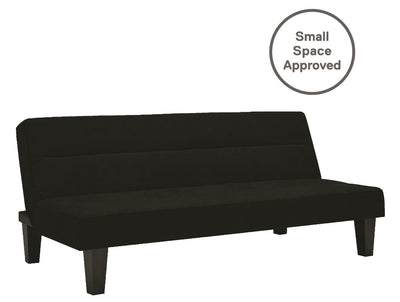 DHP Kebo Futon with Microfiber Cover, Black- NEW AND ASSEMBLED!!!!