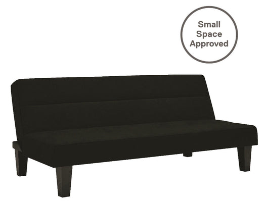 DHP Kebo Futon with Microfiber Cover, Black- NEW AND ASSEMBLED!!!!