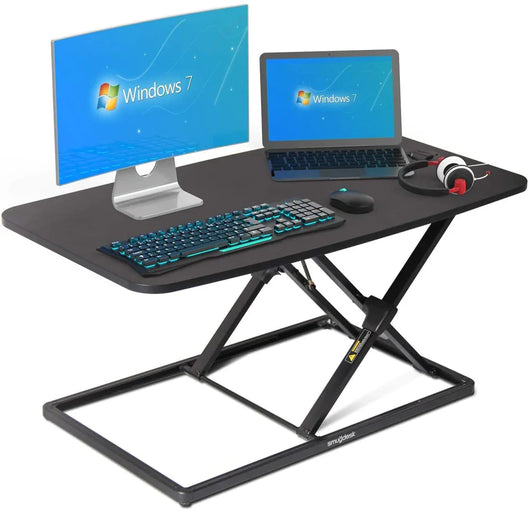 Smugdesk Standing Desk D-73S-32IN-BK**New in Box,minor chip from shipping**