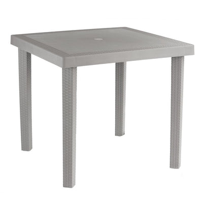 MQ Infinity PP Resin 5 - Piece Outdoor Patio Table and Chairs Set, Taupe**New in Box**