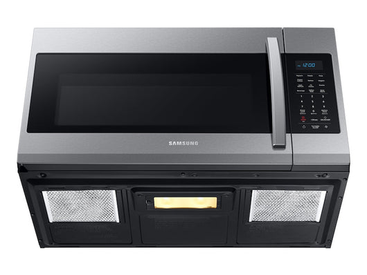 Samsung 1.9 cu. ft. Over-the-Range Microwave with Sensor Cooking in Stainless Steel- new in the box - stainless steel finish   model - ME19R7041FS