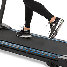 XTERRA Fitness TR Folding Treadmill! (NEW & ASSEMBLED - CRACKED PLASTIC - PHOTOS SHOWN) **You will need a truck or trailer to pick this item up!!!**