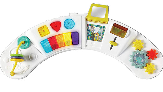 Infantino Music & Lights 3-in-1 Discovery Seat and Booster - Convertible Booster, Infant Activity seat and Feeding Chair with Electronic Piano for Sensory Exploration, for Babies and Toddlers**New**